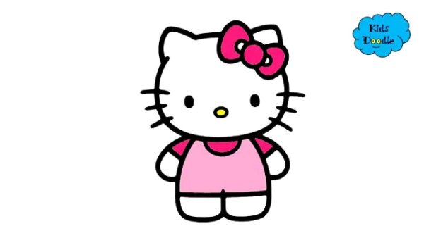 рисунки hello kitty легкие 188 фото